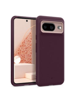 CASEOLOGY by Spigen Nano Pop Back Cover Case Compatible with Google Pixel 8, [Two Tone Colour], Google Pixel 8 Case with Military Grade Drop Protection (TPU and PC | Burgundy Bean)