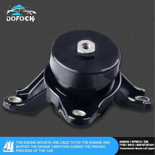 DOFOCH Engine Motor Mount Set Compatible with Honda Accord L4 2.4L 2013-2017 Automatic CVT Transmission Replace# A65072 A65054 A65040 A65068 A65071- 5PCS - Image 5