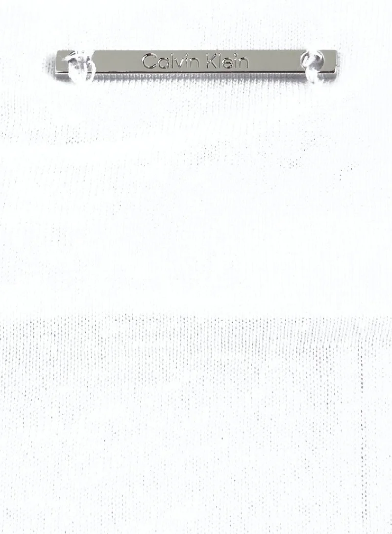 كالفن كلاين توب بخامة منسدلة