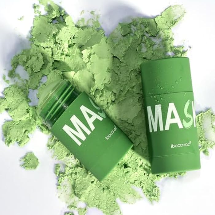 wenfeng 2PCS Deep Cleanse Mask Stick for Face,Blackhead Remover with Green Tea Extract,Poreless Deep Cleanse Mask Stick for Purifying,Moisturizing,Oil Control Reduce for Women and Men - Image 2