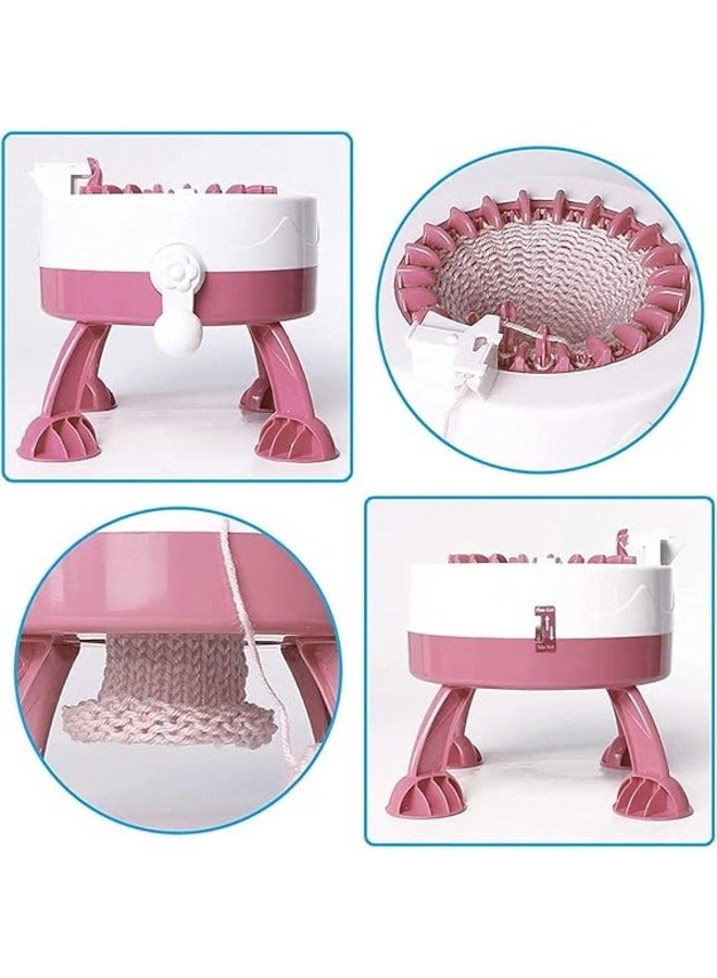 Intelligent  Needles Knitting Machine Kit DIY Knitting Machine for Adults and Kids Perfect for Scarves Hats And Gloves Ideal Gift for your friends and family  - Image 2