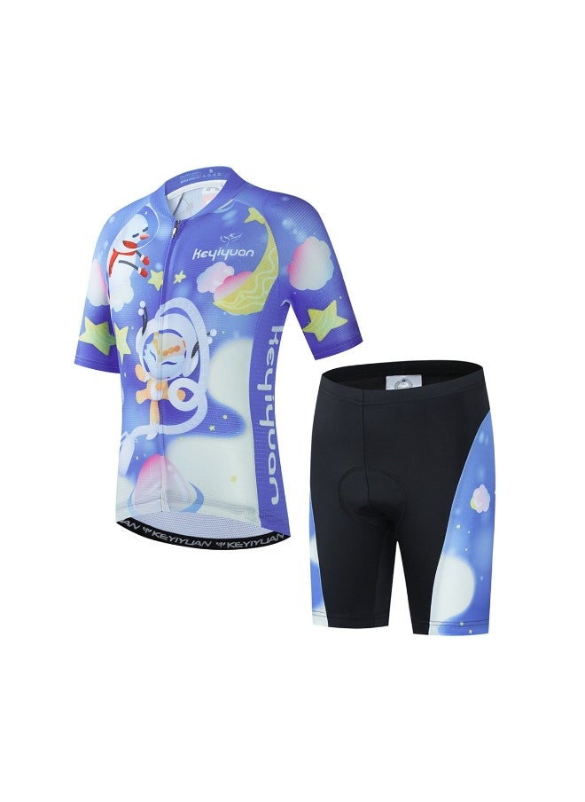 KUYING GR New Summer Outdoor Sunscreen Moisture Absorption Quick Drying Bicycle Women's Cycling Clothing Set  - Image 1