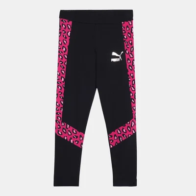 PUMA Kids' Classics Summer Roar Leggings