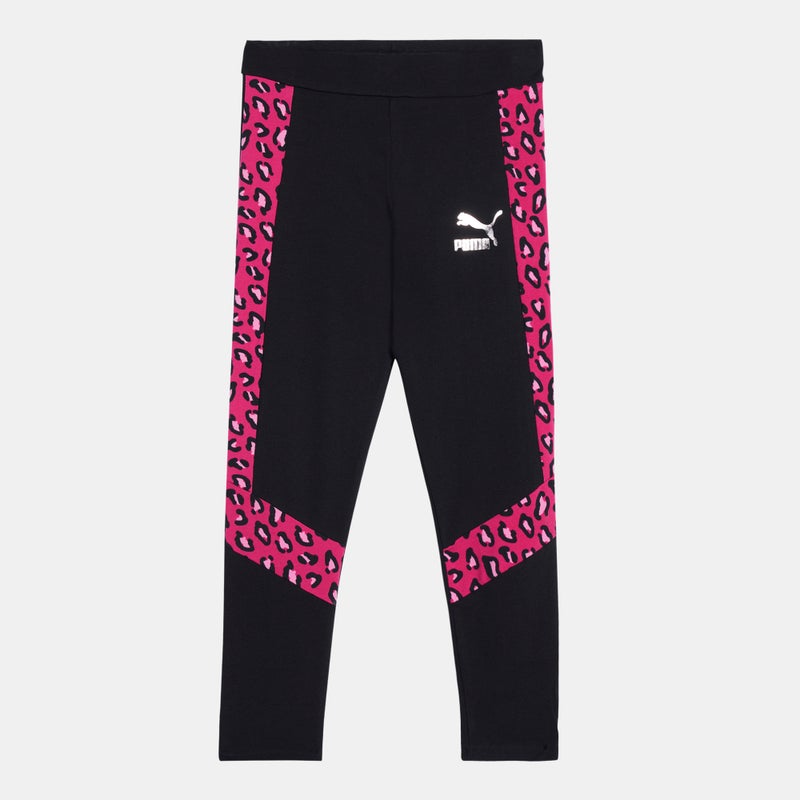 PUMA Kids' Classics Summer Roar Leggings - Image 1