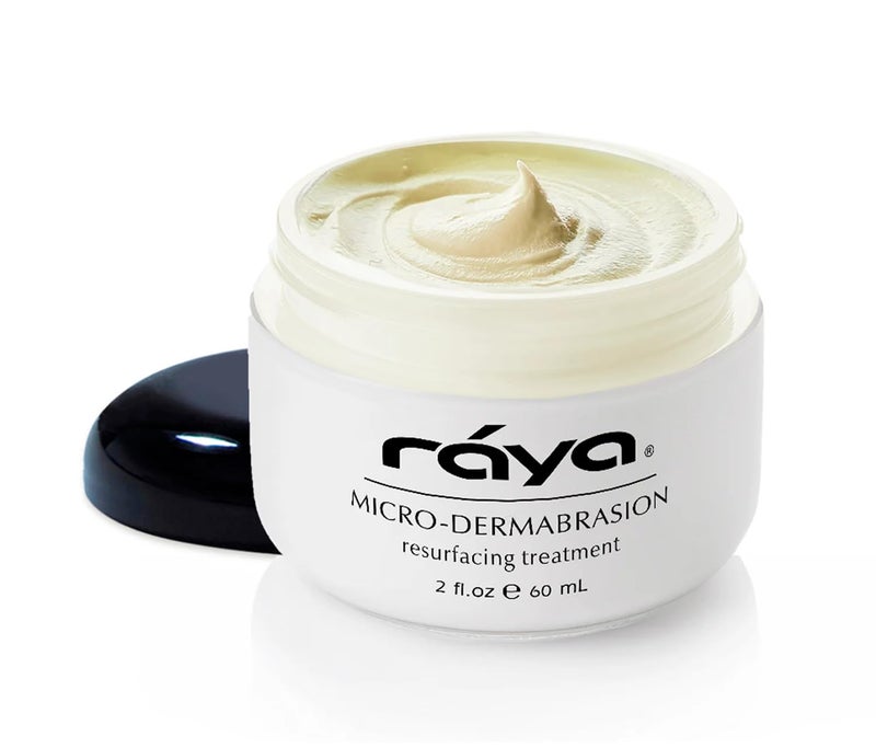 RAYA Microdermabrasion Facial Cream (107), Gentle Resurfacing and Cleansing Solution for Non-Problem Skin, Face Moisturizer, Face Cream for Women, Works to Minimize Fine Lines and Wrinkles, 2oz - Image 1