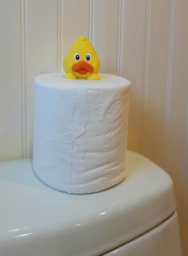 GOOFBALLS Funny Novelty Toilet Paper Topper – Hilarious Bathroom Décor Gag Gift – Quirky Restroom Accessory for Home, Office, or Guest Bathroom - Duck - Image 3