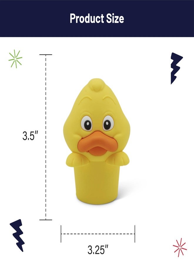 GOOFBALLS Funny Novelty Toilet Paper Topper – Hilarious Bathroom Décor Gag Gift – Quirky Restroom Accessory for Home, Office, or Guest Bathroom - Duck - Image 2
