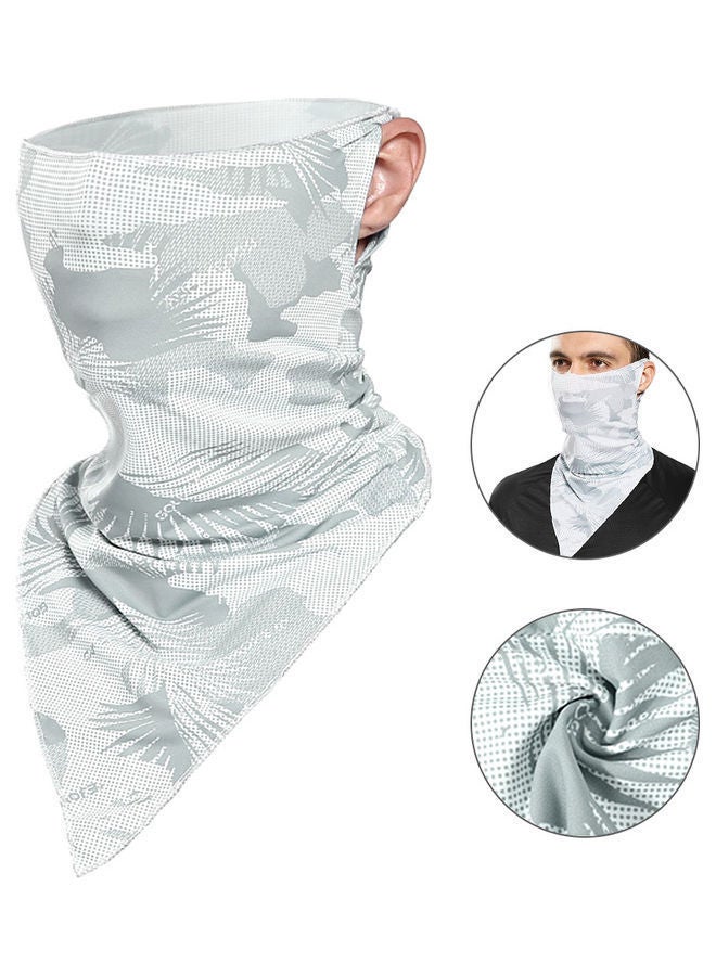 NIBEMINENT Men Women Cooling Bandana Face Cover with Ear Loop  - Image 1
