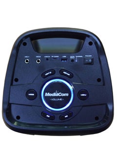 MediaCom Mediacom Mci 525 Portable Party Speaker With Battery, Bluetooth And 2 Wireless Mics  - Image 2