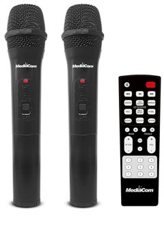 MediaCom Mediacom Mci 525 Portable Party Speaker With Battery, Bluetooth And 2 Wireless Mics  - Image 4