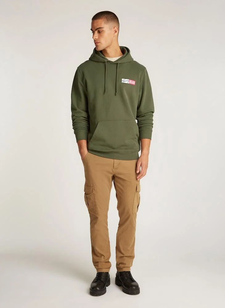 TOMMY JEANS Logo Graphic Pull Over Hoodie