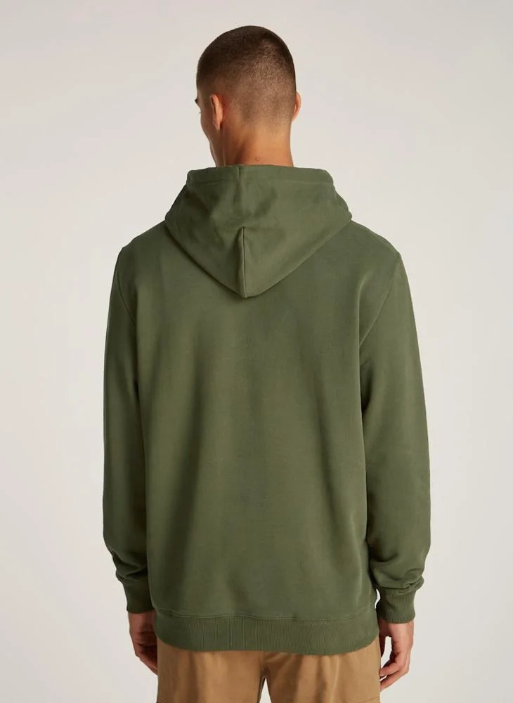 تومي جينز Logo Graphic Pull Over Hoodie