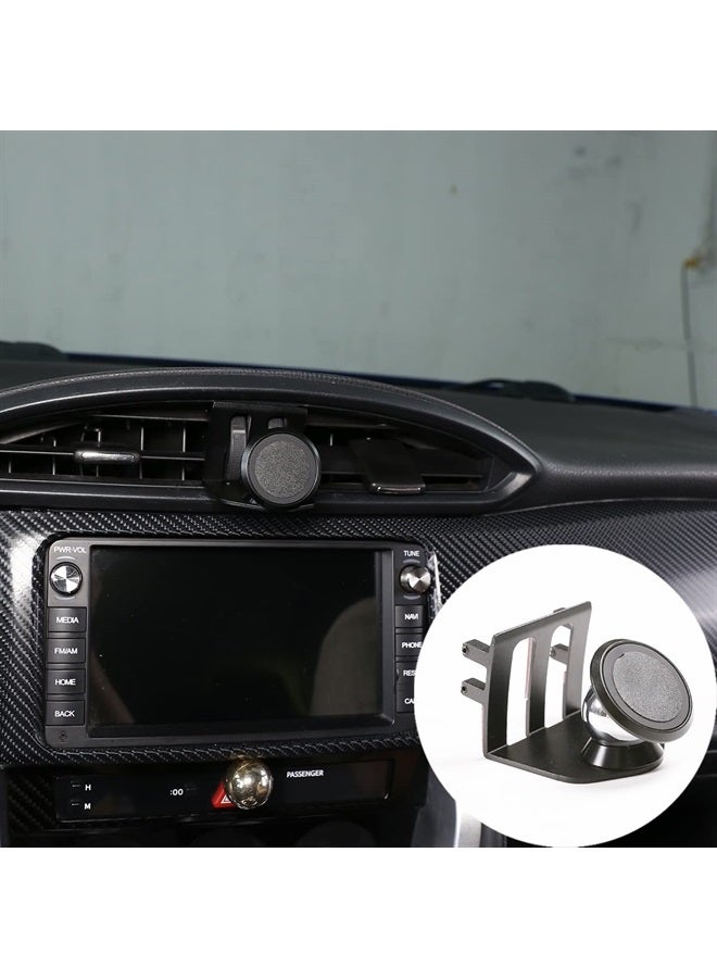 Car Phone Holder ,Car Phone Mount Magnetic Phone Mount Dash Clip Black,Compatible with 2012-2020 Toyota 86&Subaru BRZ . (A)