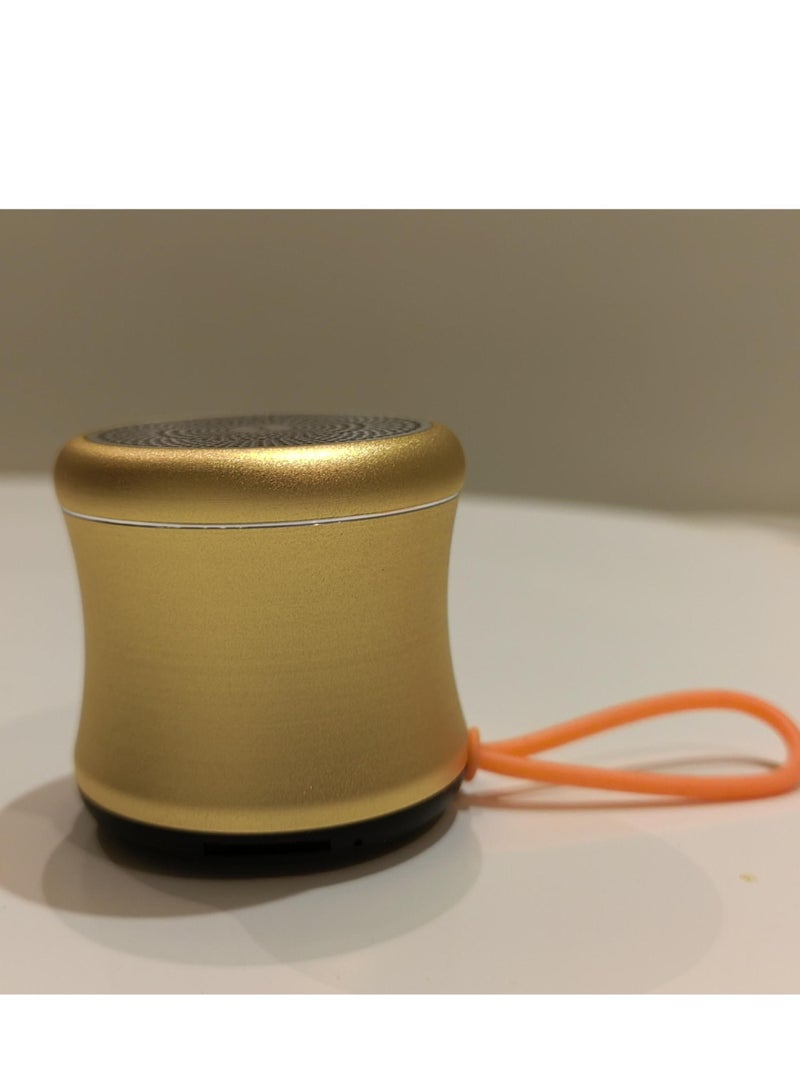 Generic High Sound Quality  Portable Bluetooth Speaker  Outdoor Equipment Small and Easy to Carry CY-30 yellow - Image 1