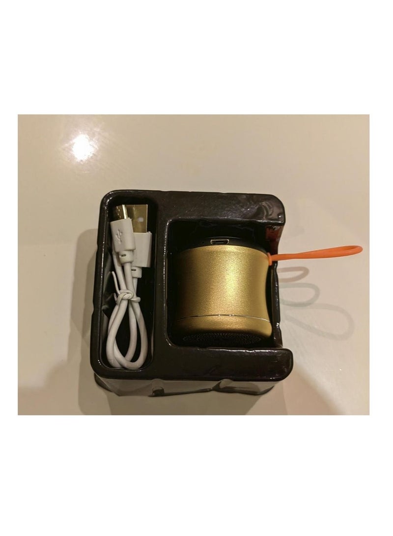 Generic High Sound Quality  Portable Bluetooth Speaker  Outdoor Equipment Small and Easy to Carry CY-30 yellow - Image 4