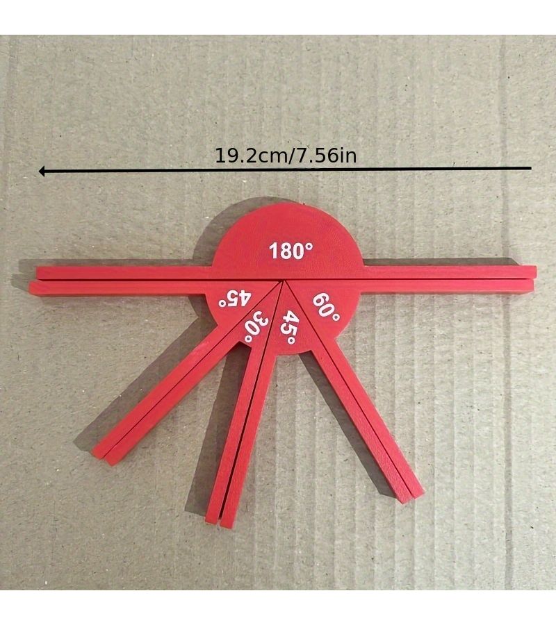Teaching Protractor Set 30 45 60 180 Degrees Geometry Math Supplies - Image 5