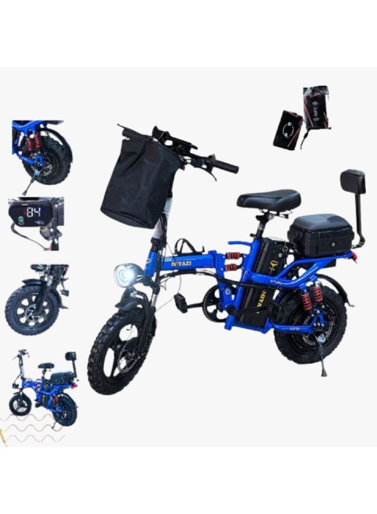 سكوتر و دراجة كهربائية مقاس 14 تيوب لس جبلي موديل 2026