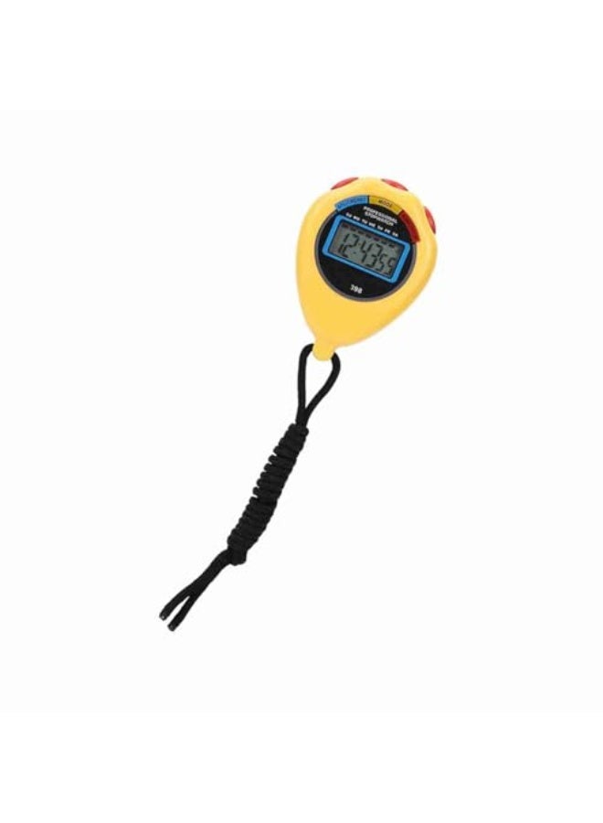 Generic RIZGHWOY Electronic Timer Stopwatch, Professional Racing Stopwatch for Recording, Suitable for Running/Swimming, Wide Application for Gym/School (Yellow)  - Image 5