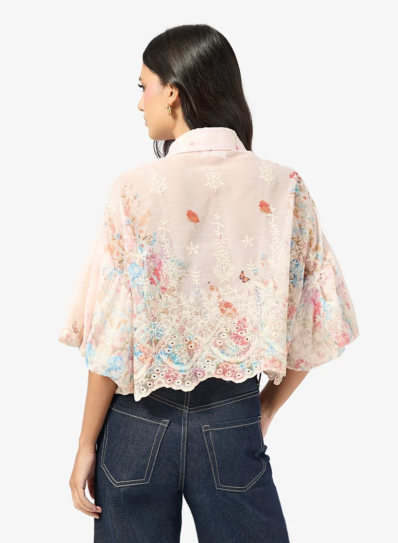 ELLA Floral Print Shirt