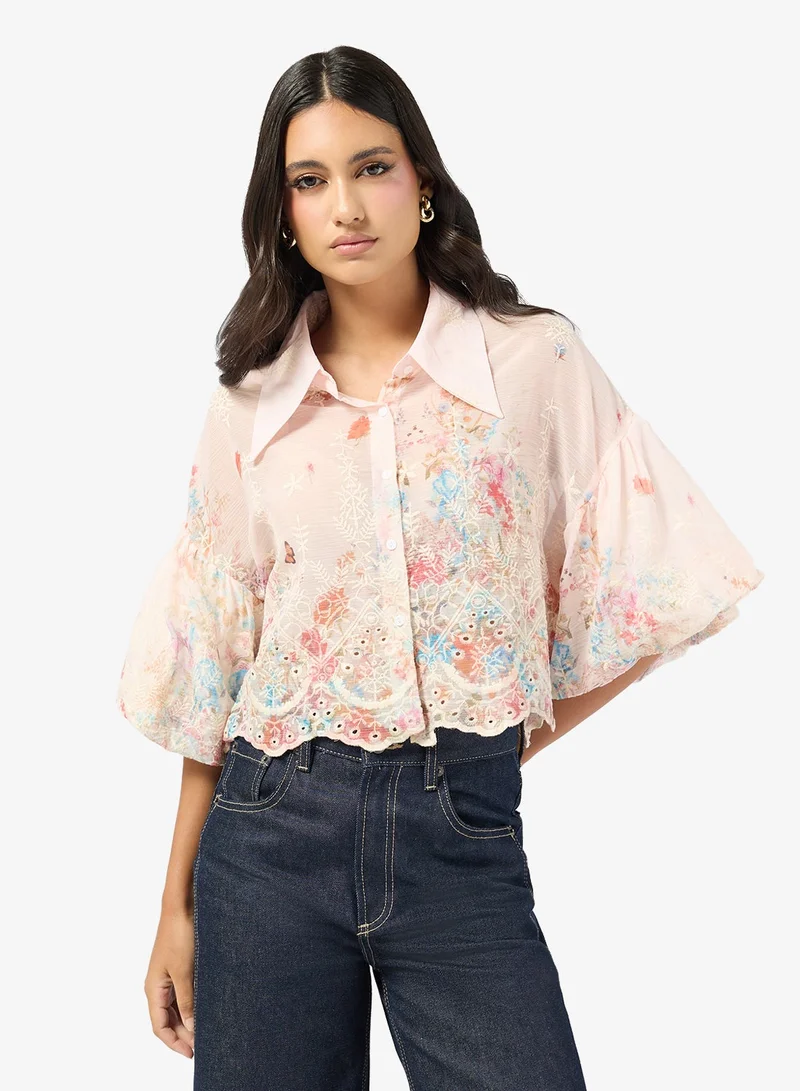 ELLA Floral Print Shirt