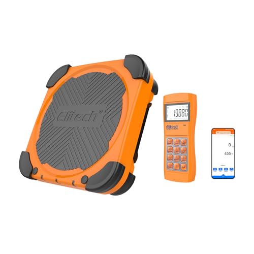 Elitech ميزان شحن الفريون Elitech LMC-210 بسعة 220 رطل لنظام التكييف مع جهاز تحكم عن بعد لاسلكي - Image 1