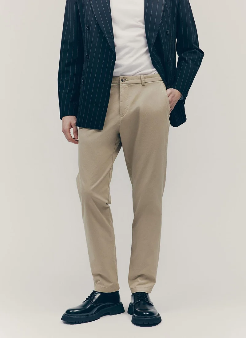 H&M Slim Fit Cotton Chinos