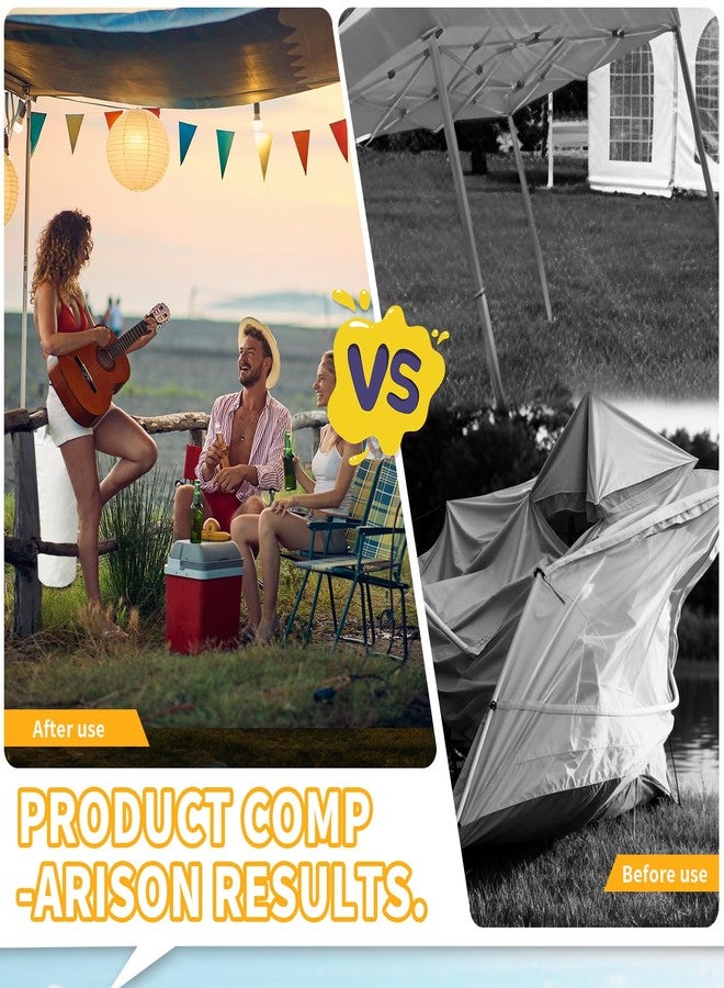 Ikerall Canopy Weights Bag Leg Weight for Pop up Canopy Tent, Sand Bags for Patio Umbrella Instant Outdoor Sun Shelter (White) - Image 5