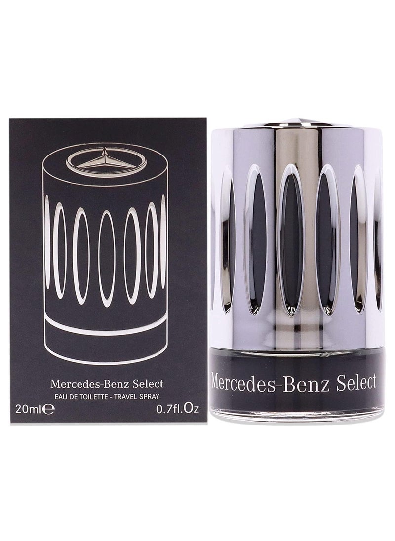 Mercedes-Benz MercedesBenz Select Perfume for Men Travel Collection Mini EDT Spray 07 Ounce 