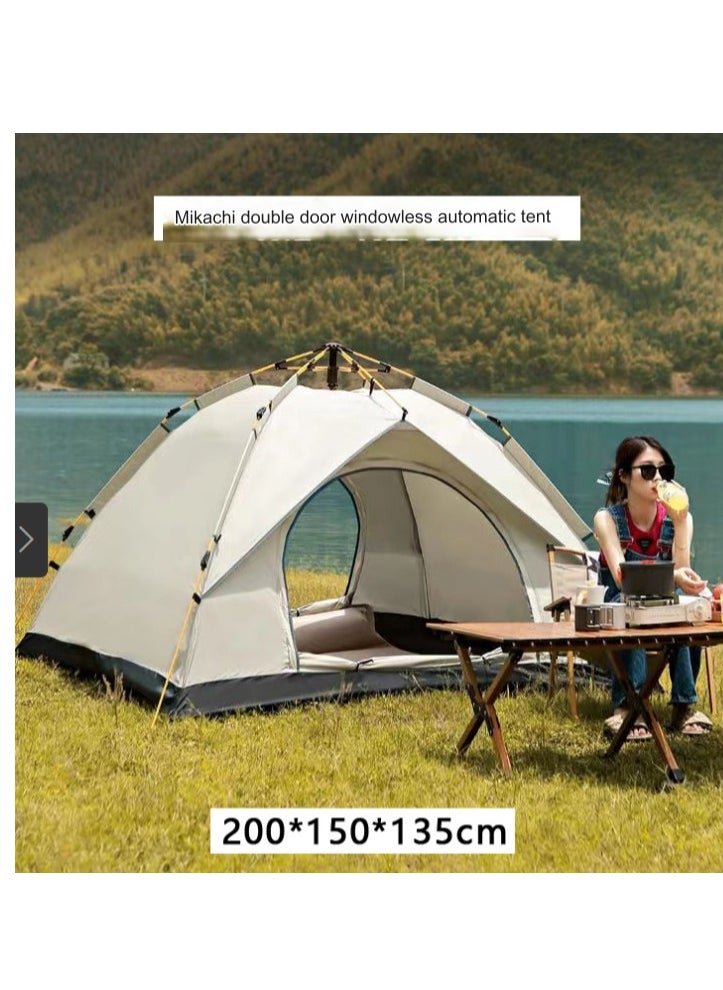 Excellent Outdoor Portable Folding Fully Automatic Camping Quick-Open Sunscreen Thickened Rainproof Tent  - Image 1