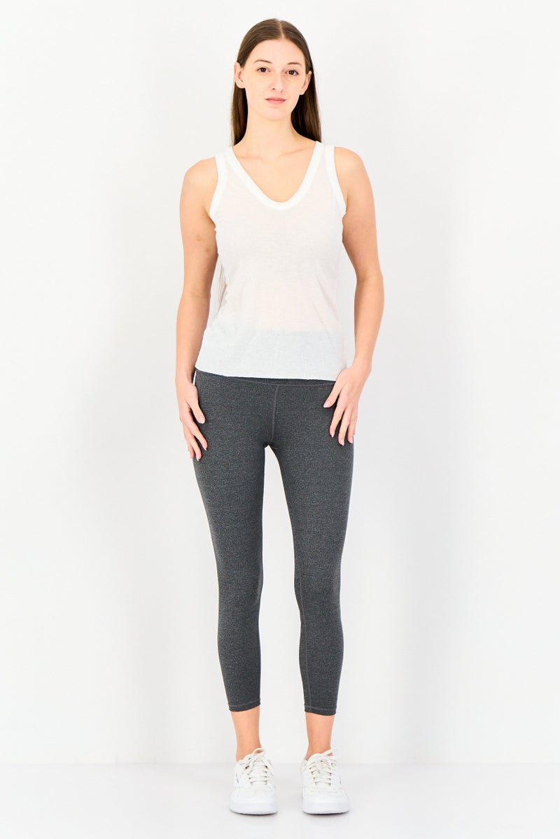 Nike Women Sportswear Fit Sleeveless Training Top, White - Image 4