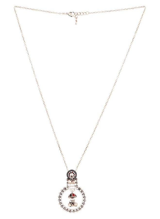 VOYLLA Taal Mridang Sarangi Statement Pendant  - Image 3