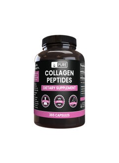 PURE ORIGINAL INGREDIENTS PURE ORIGINAL INGREDIENTS Collagen Peptides (365 Capsules) No Magnesium Or Rice Fillers, Always Pure, Lab Verified  - Image 1
