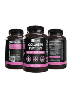 PURE ORIGINAL INGREDIENTS PURE ORIGINAL INGREDIENTS Collagen Peptides (365 Capsules) No Magnesium Or Rice Fillers, Always Pure, Lab Verified  - Image 4