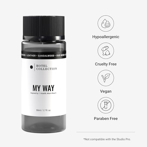 AROMA360 Hotel Collection Diffuser Oil - My Way - Aromatherapy Essential Fragrance Oil - Sandalwood, Warm Virginia Cedar & Beautiful Iris - 50ML 1.7 Fl oz - Image 2