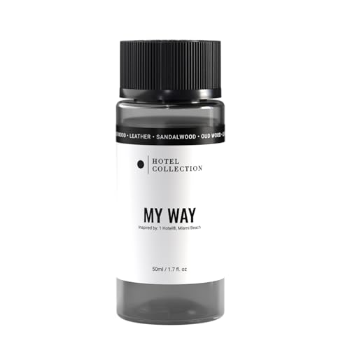 AROMA360 Hotel Collection Diffuser Oil - My Way - Aromatherapy Essential Fragrance Oil - Sandalwood, Warm Virginia Cedar & Beautiful Iris - 50ML 1.7 Fl oz - Image 1