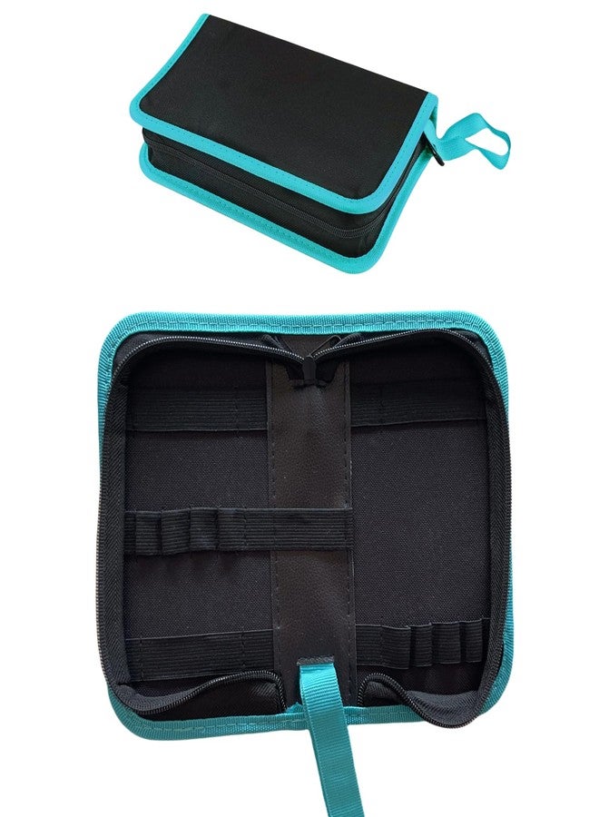 BLIRITEL Tool Bag Organizer, Oxford Tool Case Hardboard Kit, Portable Small Tool Pouch with Zipper, Handheld Screwdriver Pouch Tool Kits Organizer for Carpenter Mechanic (CASE ONLY） (S) - Image 1