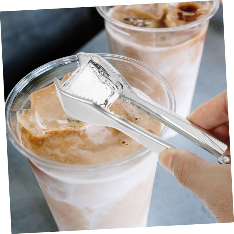Stainless Steel Food Clip Tooth Mirrored Surface Ice Clamp for Buffet Barbecue Home Parties - Image 4