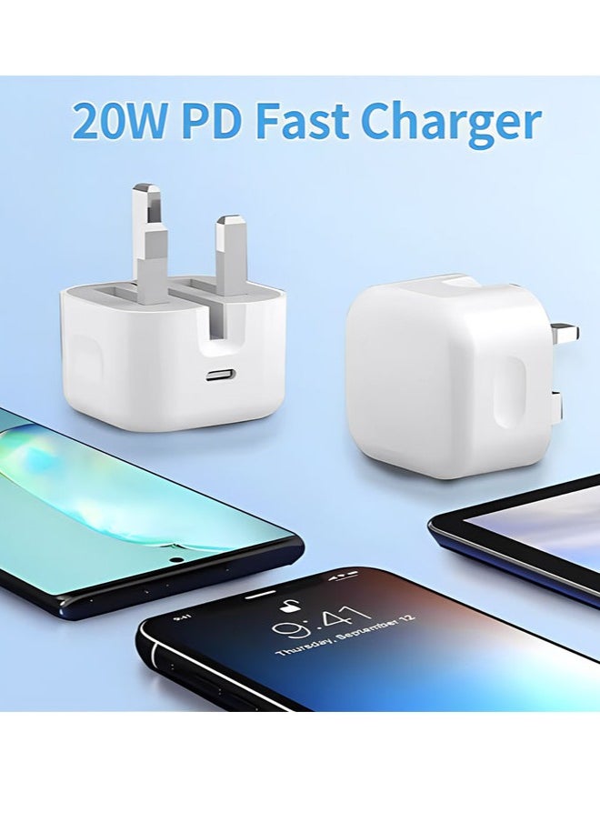 REACLOUD - IPhone 15 Pro Max Charger With Usb-C Port 20W, package includes one iPhone Fast Charging Cord Type C to Type C Cable for iPhone 15 Pro max/15 Pro/15 plus/15 1M - Image 1