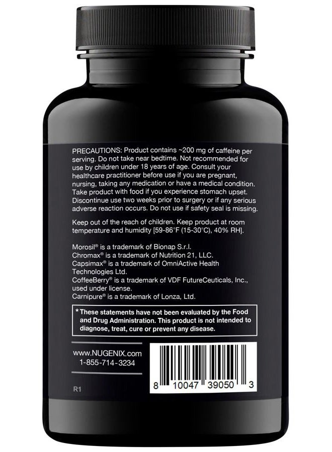 Nugenix Thermo - Thermogenic Fat Burner Supplement Pills for Men, Extreme Metabolic Accelerator, 42 Count - Image 4