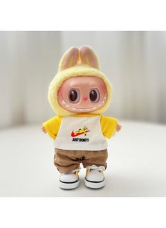 17cm Rabu Bu Doll Outfit Keychain - Simple Version Cherry Blossom Set (Outfit Only)