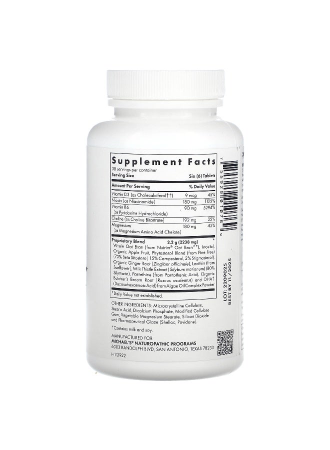 Michael's Naturopathic Michael's Naturopathic, Cholesterol Metabolism Factors, 180 Tablets - Image 2