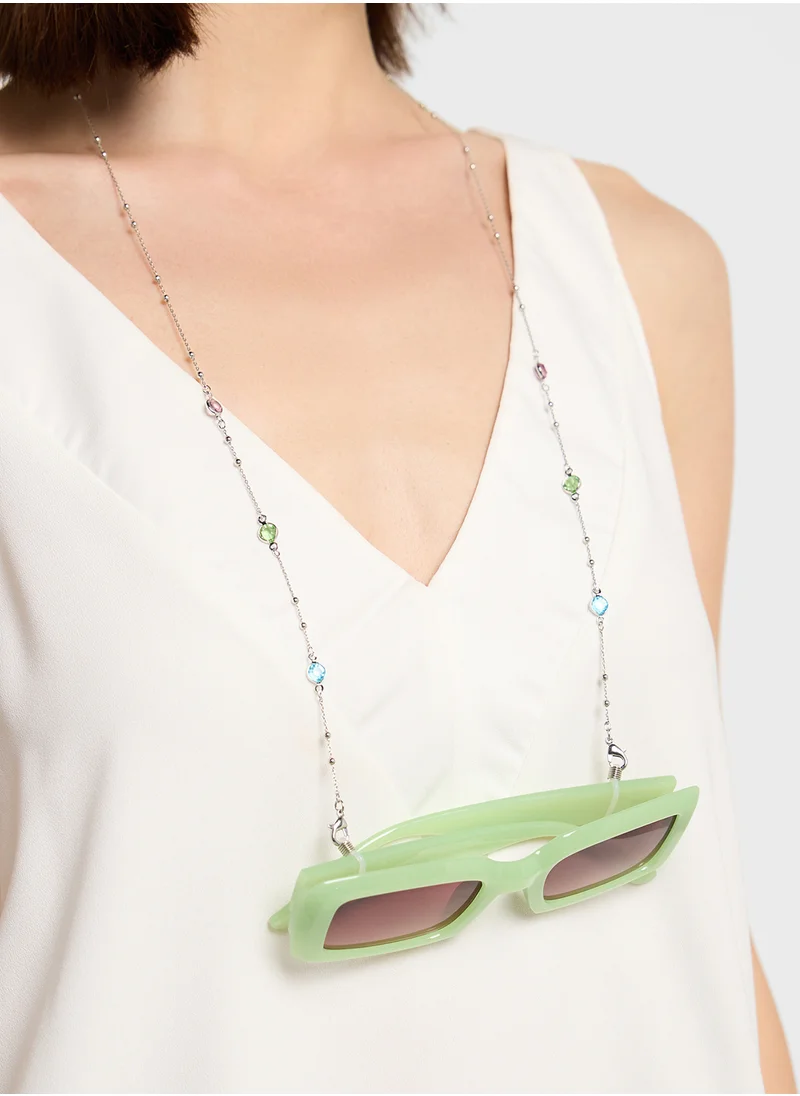 ايلا Stone Detail Sunglass Chain