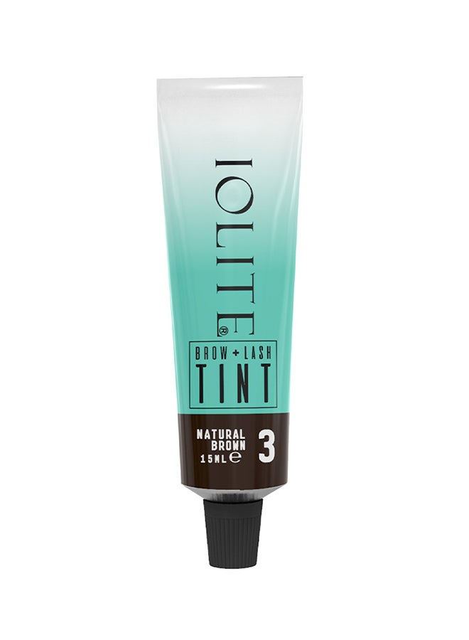 IOLITE Lash And Eyebrow Tints For Professionals Pigments Brow, Lash Tint Color, Natural Brown - ITNB
