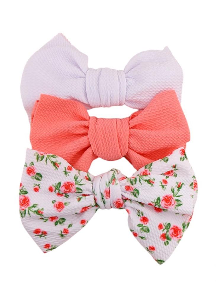 Bambimici Mira Assorted Big Ribbon Bow Headband For Babies and Girls - Image 1