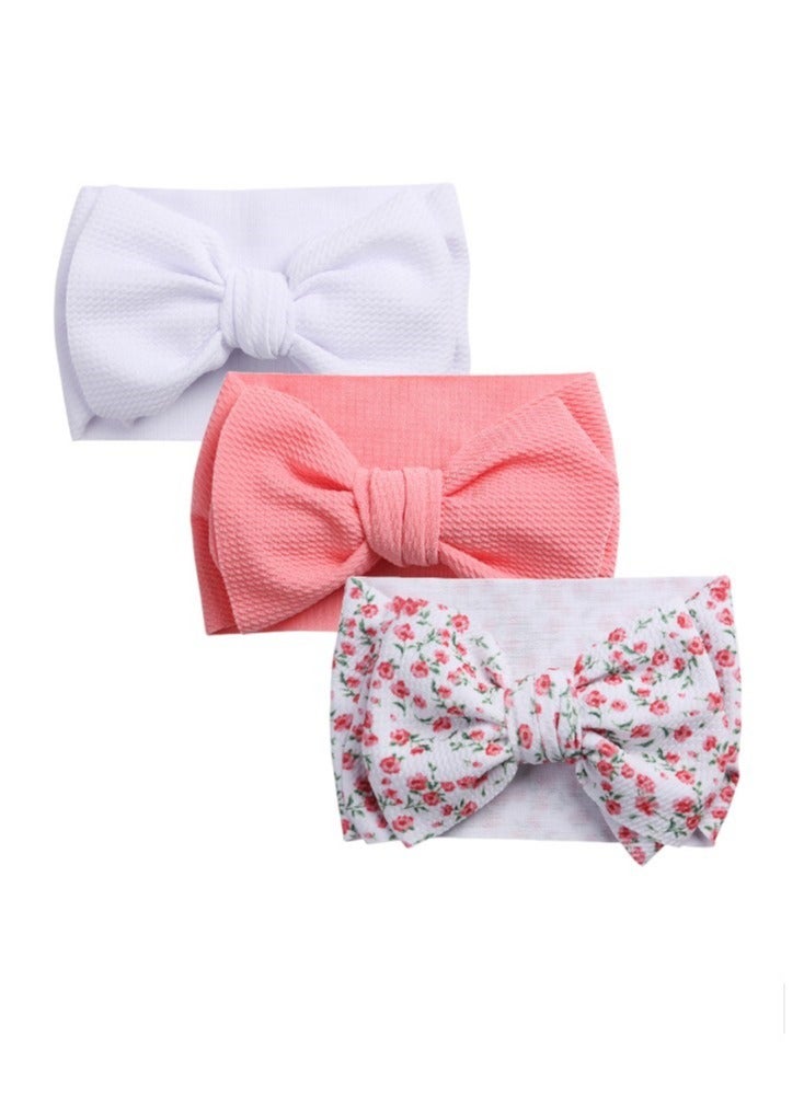 Bambimici Mira Assorted Big Ribbon Bow Headband For Babies and Girls - Image 4