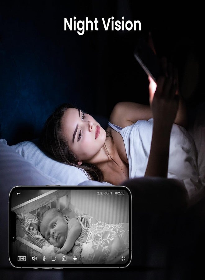 سينادو كاميرات سينادو 2K للمراقبة المنزلية - كاميرا داخلية تعمل بتقنية واي فاي بتردد 2.4 جيجاهرتز مع خاصية كشف الحركة بزاوية 360 درجة للحيوانات الأليفة/المربية/الطفل/الكلب، صوت ثنائي الاتجاه، تخزين على بطاقة SD على مدار الساعة، تخزين سحابي، متوافقة مع أليكسا وجوجل هوم، D1 4P - Image 4