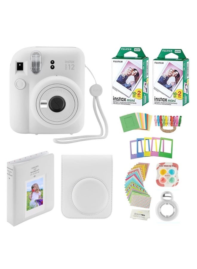 إنستاكس فيلم فوري صغير بحواف بيضاء متوافق مع جميع كاميرات وطابعات انستاكس ميني عبوة عملية خفيف الوزن ألوان واضحة وطبيعية تصميم أنيق وعصري لطباعة الصور الفورية - Image 2