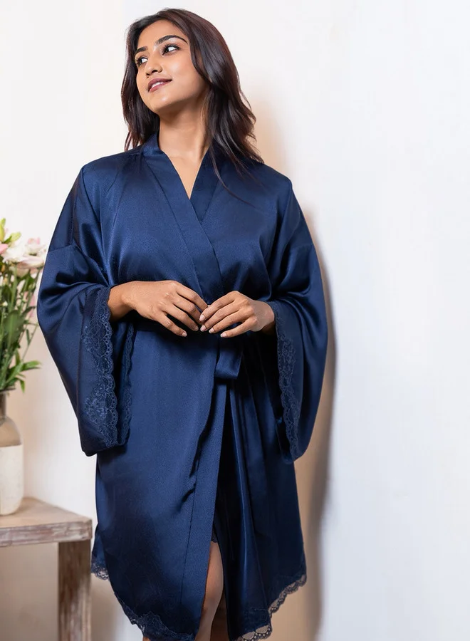 أدريا Aadaraya Night Robe Short