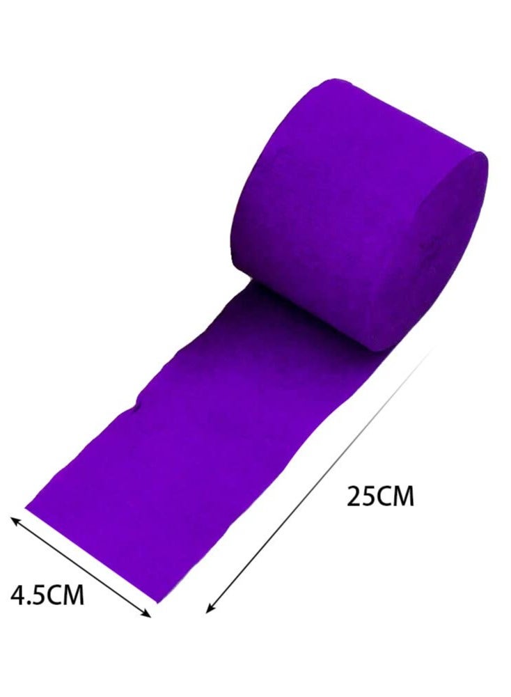 Mordely 3 Rolls Crepe Paper Ribbons with 66m Rainbow Streamers Paper for Party Decorations Wedding Ceremony Birthday Bouquet Indoor Festivals Decoration - Image 4