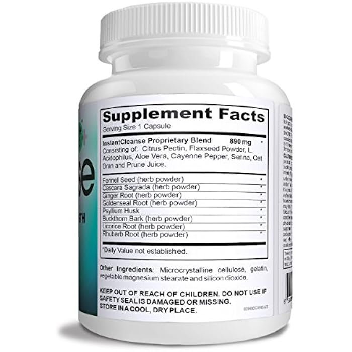 Instant Brands Cleanse Complete - Triple Strength Activated Colon Cleansefor Optimal Colon Health and Colon Care. - Image 3